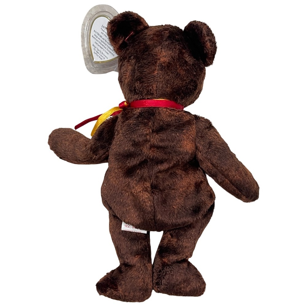 Ty Beanie Babies 2003 Signature Bear 11th Generation Master Card Bear New Tags! - Picture 3 of 6